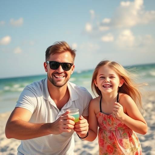 A family enjoying a vacation, showcasing the rewards of saving for experiences.